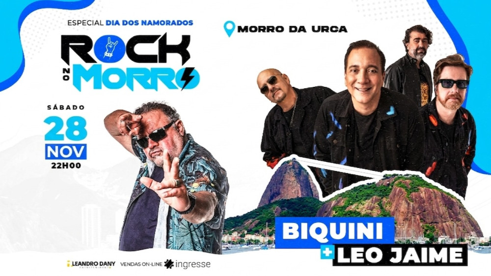 Biquini Cavadão & Leo Jaime Morro da Urca